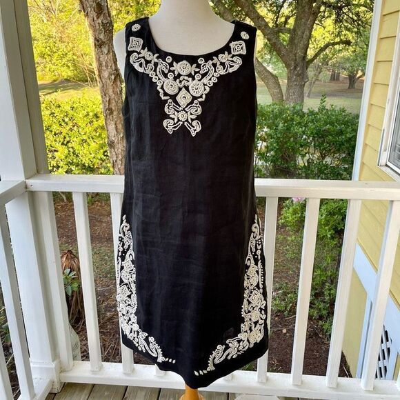 Gretchen Scott Design Beaded Sheath Dress - Picture 1 of 5